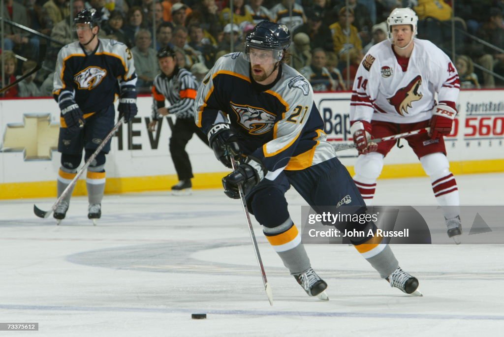 Phoenix Coyotes v Nashville Predators
