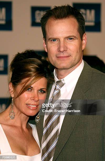 Actor Jack Coleman and his wife Beth Toussant Coleman arrive at the 6th Annual General Motors TEN event at Paramount Studios on February 20, 2007 in...
