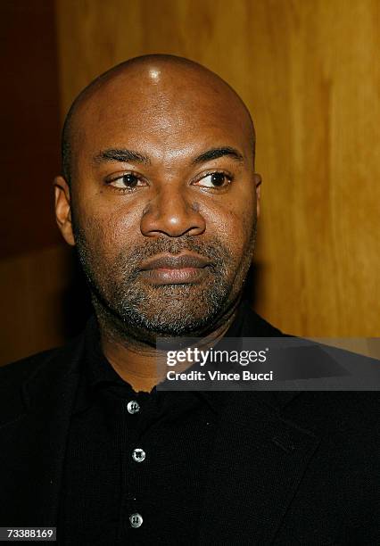 Director Nelson George attends the Los Angeles premiere of the HBO Films' docu-drama "Life Support" on Febraury 21, 2007 at The Writers Guild Theatre...