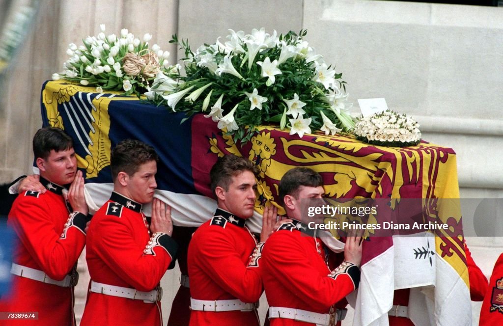 Princess Of Wales' Coffin