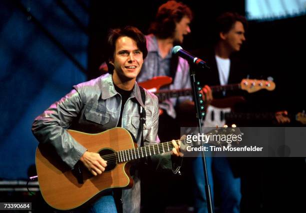 Bryan White performs at Shoreline Amphitheatre on May 31st, 1997 in Mountain View California.