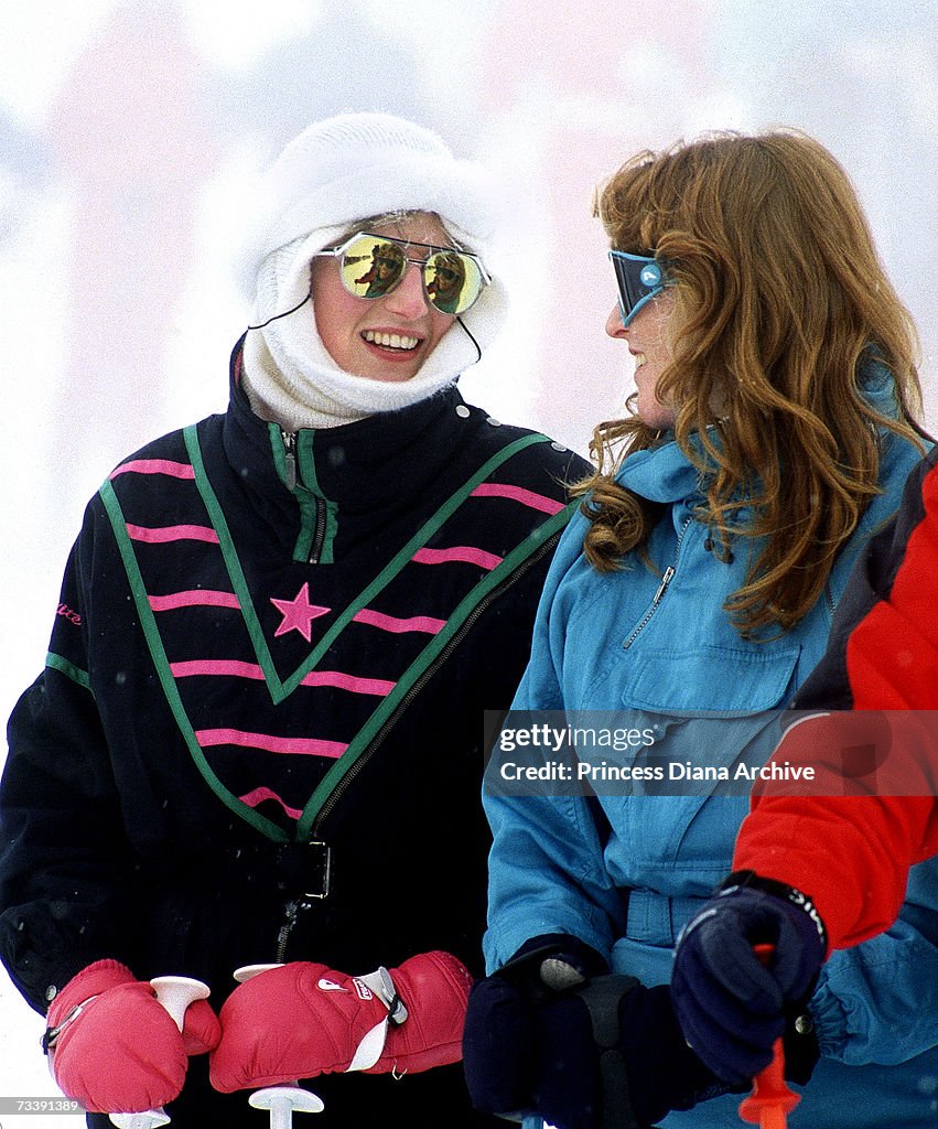 Royals In Klosters
