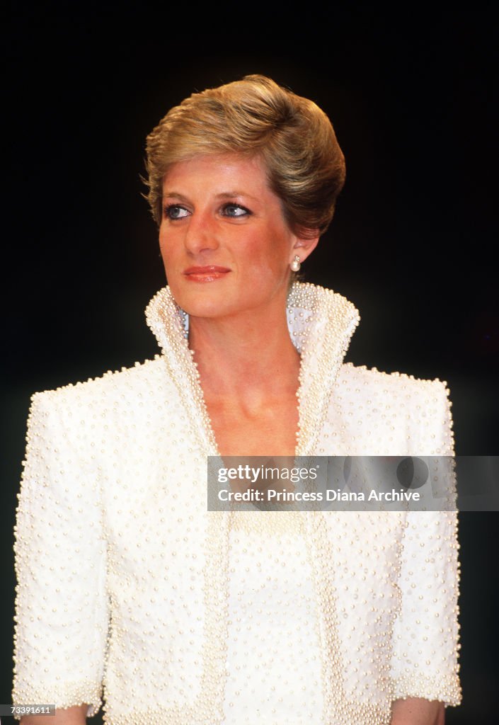 Diana At Fashion Awards
