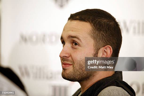 William Rast founder Trace Ayala promotes the clothing brand he created with best friend Justin Timberlake at the Nordstrom International Plaza store...