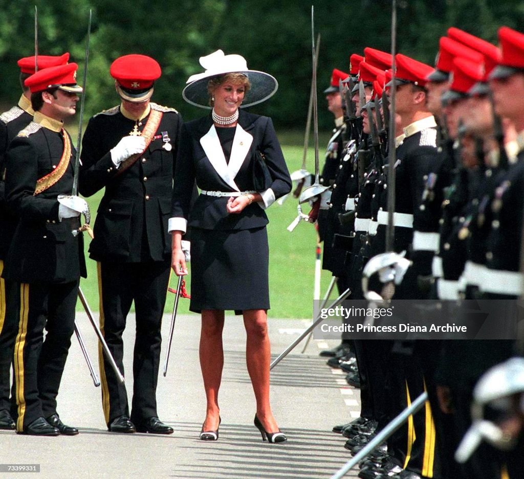 Diana At Army Base