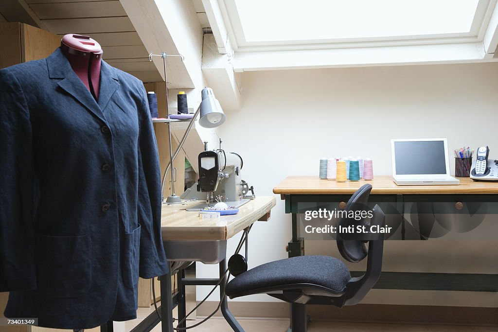 Fashion designer's office