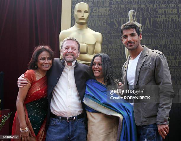 Hollywood, UNITED STATES: Deepa Mehta , director of the Canadian film "Water," nominated for an Oscar in the Best Foreign Language Film Category,...