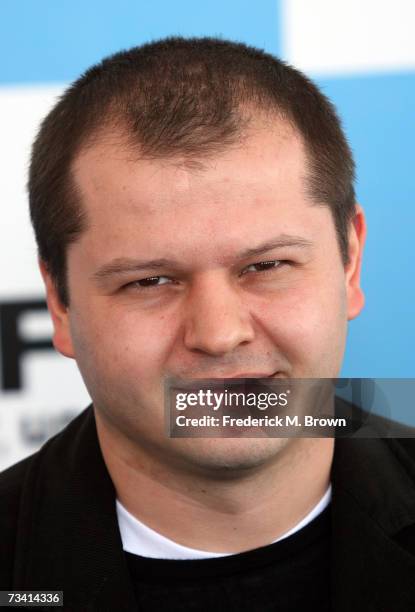 Corneliu Porumboiu arrives at the 22nd Annual Film Independent Spirit Awards held at Santa Monica Beach on February 24, 2007 in Santa Monica,...