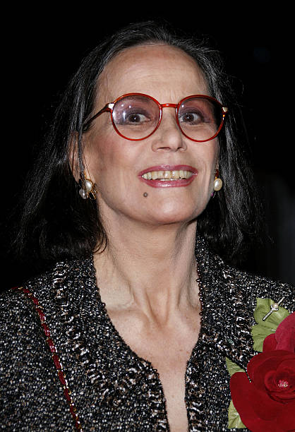 French actress Claudine Auger arrives at the 32nd Cesars French film awards ceremony at the Chatelet theater on February 24, 2007 in Paris, France.