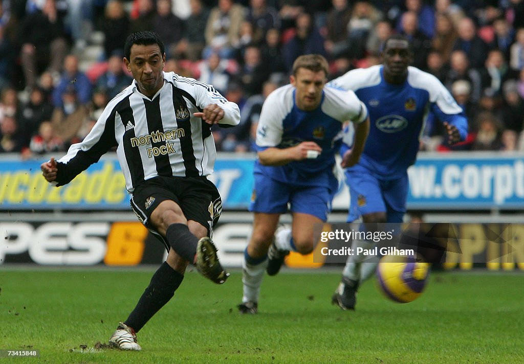 Wigan Athletic v Newcastle United