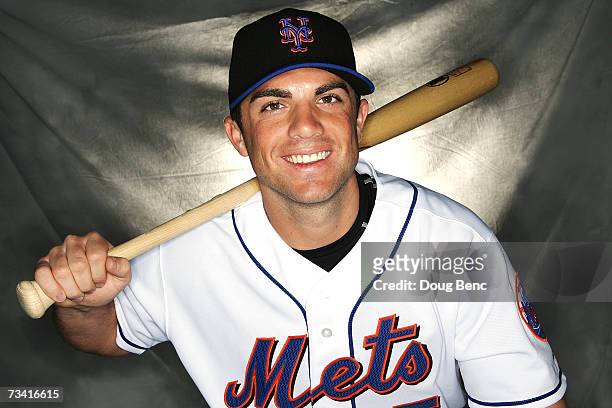 David Wright of the New York Mets poses during Photo Day on February 25, 2007 at the Tradition Field in Port Saint Lucie, Florida.