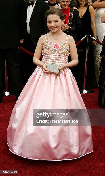 Actress Abigail Breslin attend the 79th Annual Academy Awards held at the Kodak Theatre on February 25, 2007 in Hollywood, California.