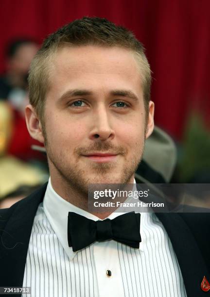 Actor Ryan Gosling attend the 79th Annual Academy Awards held at the Kodak Theatre on February 25, 2007 in Hollywood, California.