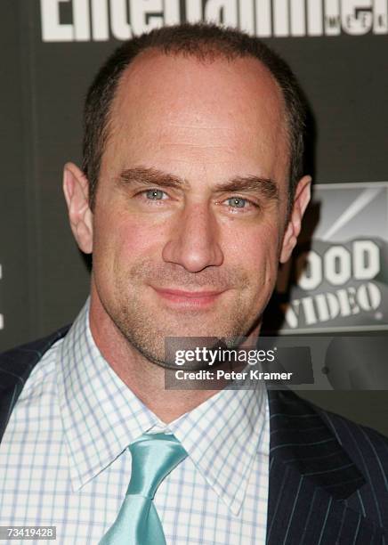 Actor Chris Meloni attends the Entertainment Weekly Academy Awards viewing party at Elaine's on February 25, 2007 in New York City.