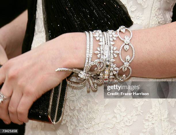 Actress Anne Hathaway attend the 79th Annual Academy Awards held at the Kodak Theatre on February 25, 2007 in Hollywood, California.