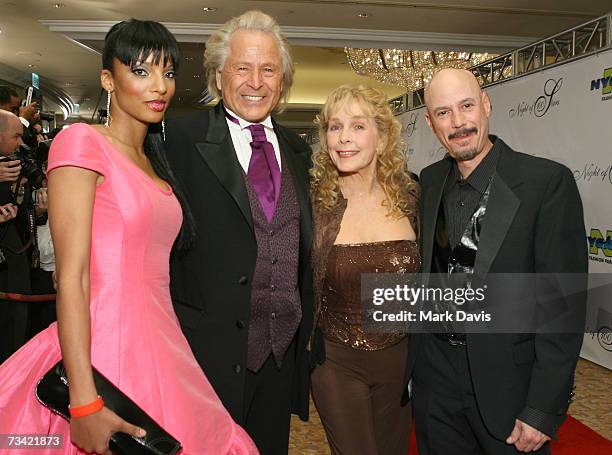 Producer and dinner chairman Peter Nygard and guests attend the 17th Annual Night Of 100 Stars Oscar Gala held at the Beverly Hills Hotel on February...