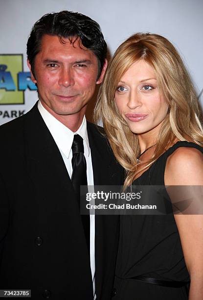 Actor Lou Diamond Phillips attends the 17th Annual Night Of 100 Stars Oscar Gala held at the Beverly Hills Hotel on February 25, 2007 in Beverly...