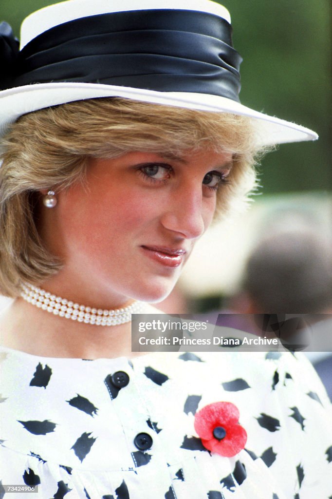 Diana In John Boyd Hat