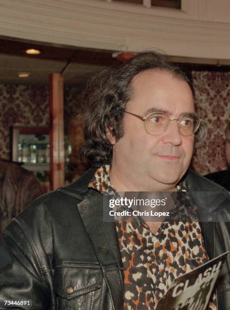 Danny Baker arriving at the screening of the Clash documentary 'Westway To The World' at the Coronet cinema, Nottinghill Gate, London, 21st September...