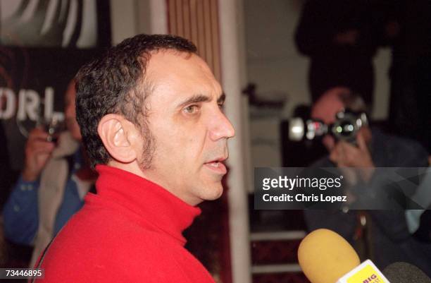 Kevin Rowland arriving at the screening of the Clash documentary 'Westway To The World' at the Coronet cinema, Nottinghill Gate, London, 21st...