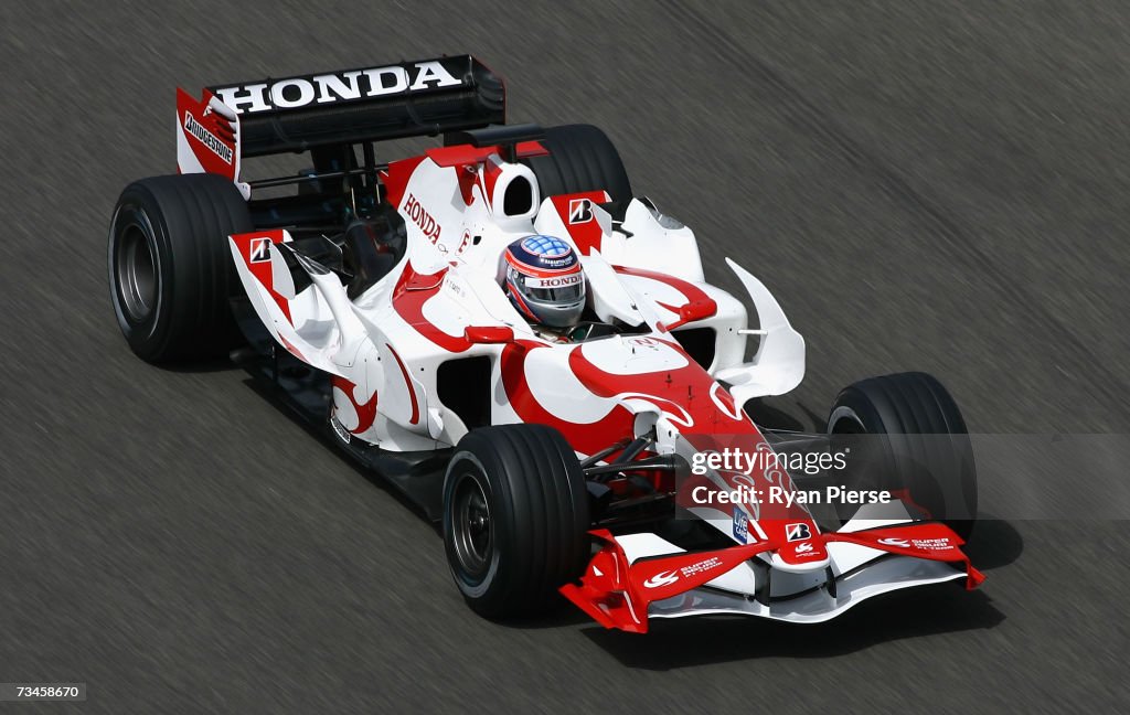 F1 Testing In Bahrain