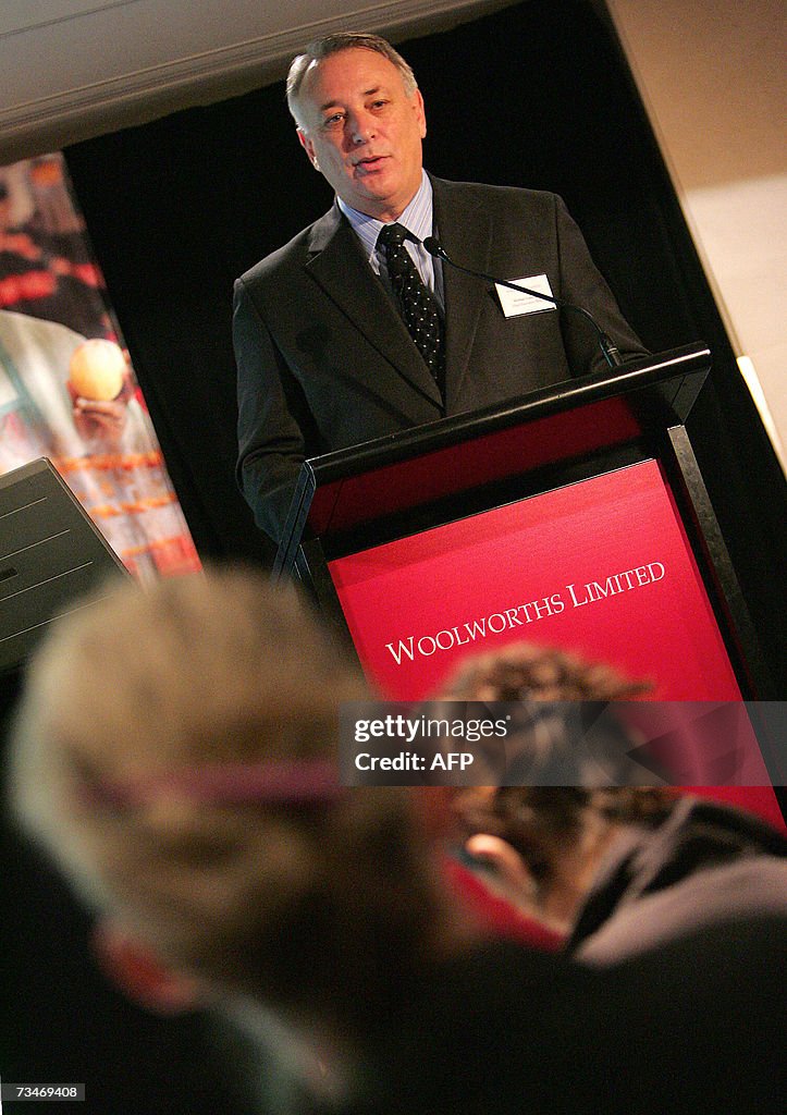 Michael Luscombe, the managing director...