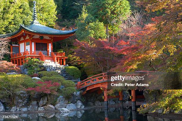 japan, kyoto, daigoji temple - daigoji stock pictures, royalty-free photos & images