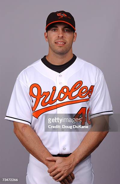 Adam Stern of the Baltimore Orioles poses during photo day at Ft Lauderdale Stadium on February 26, 2007 in Ft. Lauderdale, Florida.
