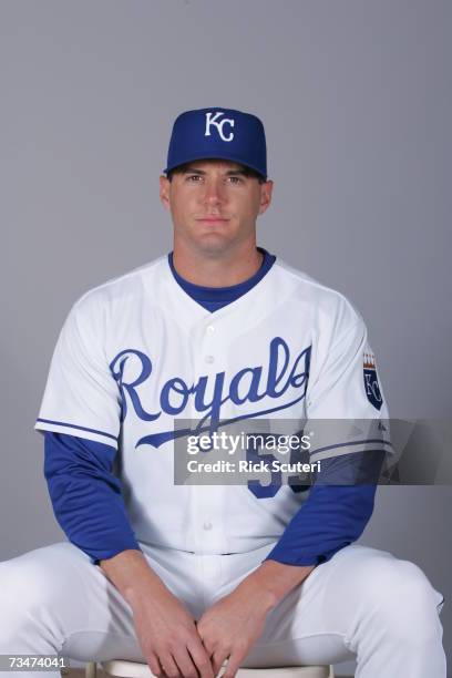 Gil Meche of the Kansas City Royals poses during photo day at Surprise Stadium on February 25, 2007 in Surprise, Arizona.