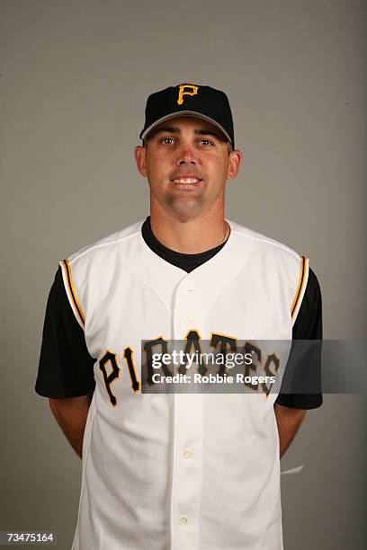 Jack Wilson of the Pittsburgh Pirates poses during photo day at McKechnie Field on February 25, 2007 in Bradenton, Florida.