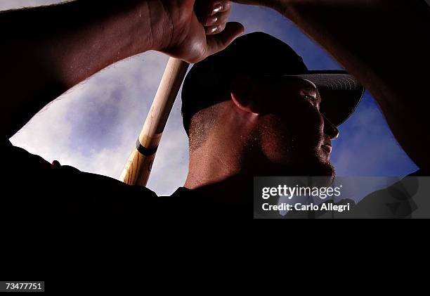 Brooks Conrad of the Houston Astros poses for a portrait during the Houston Astros photo day on February 28, 2007 at Osceola County Stadium in...
