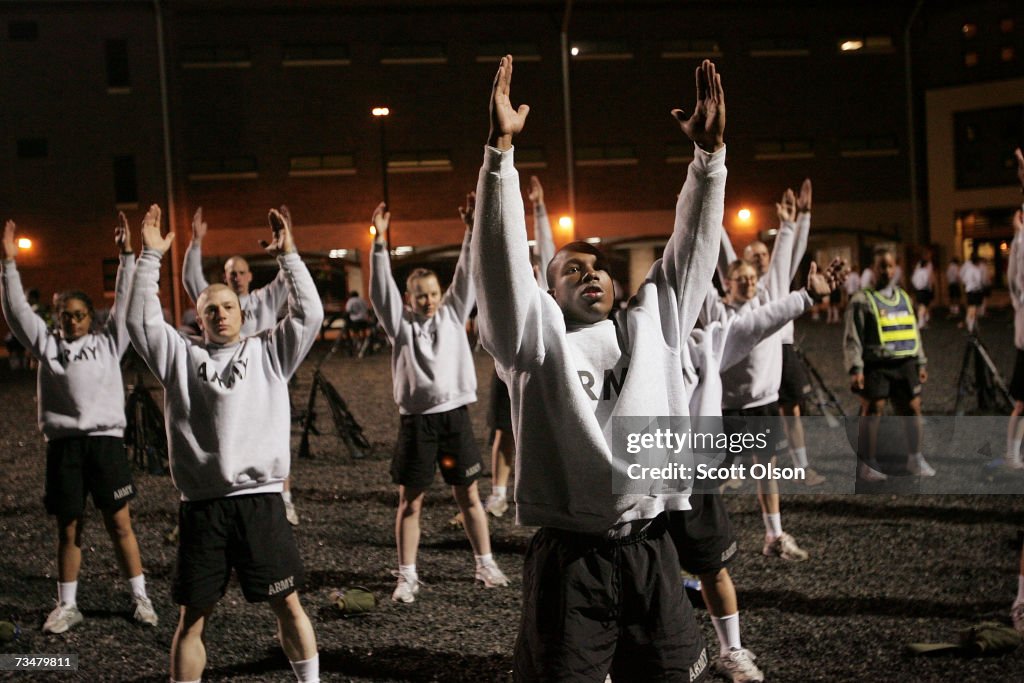 Army Recruits Train At Fort Jackson
