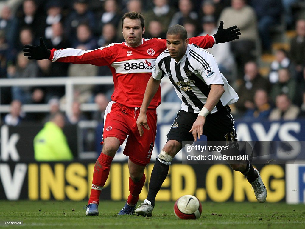 Newcastle United v Middlesbrough