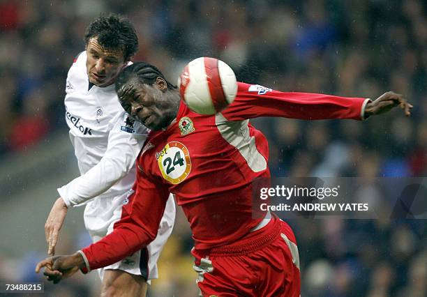 Chris Samaba 343 Gary Speed Bolton Photos & High Res Pictures - Getty Images