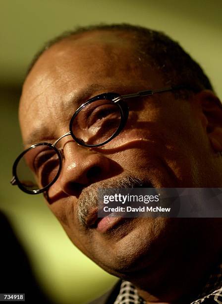 Quincy Jones, who wrote the Academy Award-nominated film score for the 1967 movie "In Cold Blood", attends a reunion of the cast and crew November...