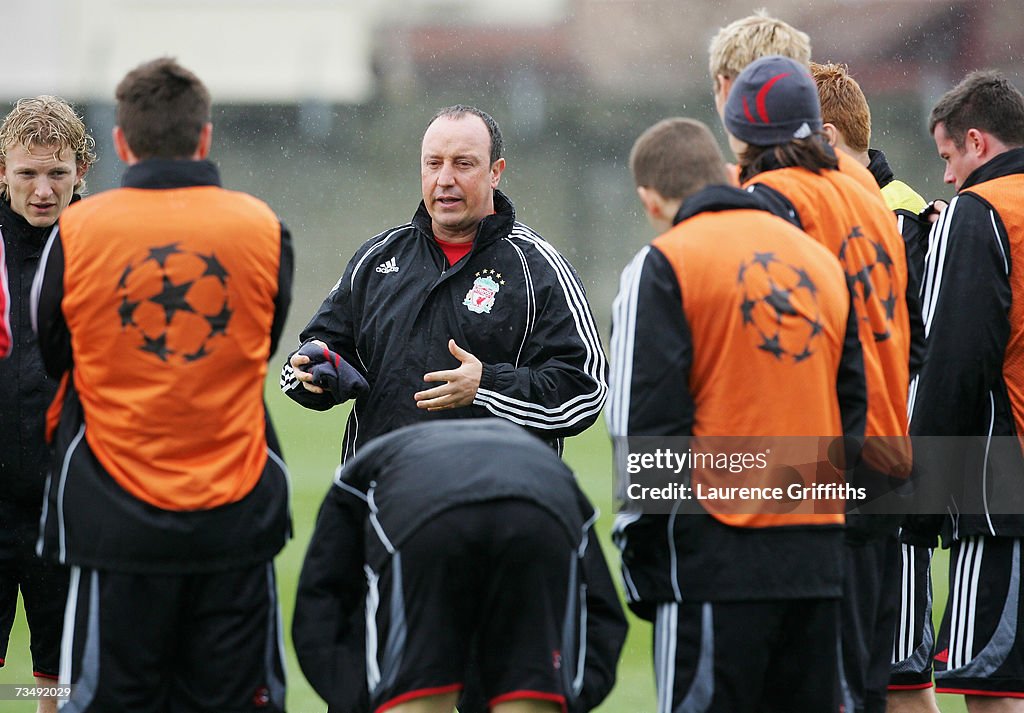 Liverpool & Barcelona Training & Press Conference