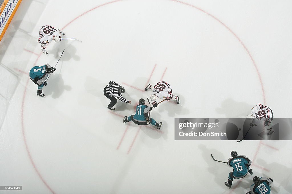 Chicago Blackhawks v San Jose Sharks