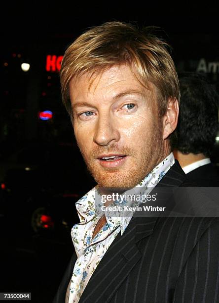 Actor David Wenham arrives at the premiere of Warner Bros. Picture's "300" at the Chinese Theater on March 5, 2007 in Los Angeles, California.