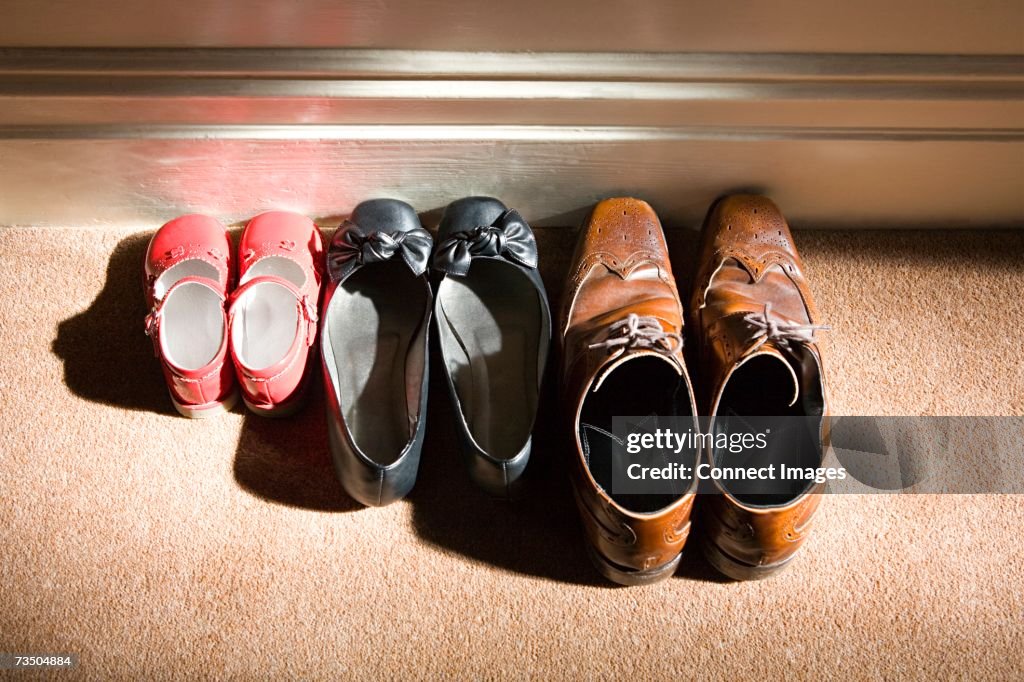 Shoes of a family