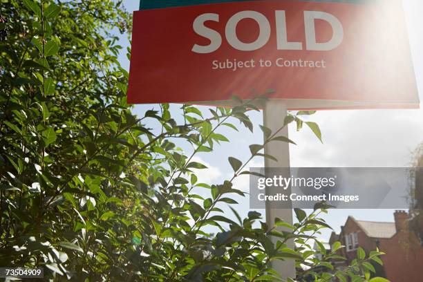 Sold Unit Sign Sold Sign Photos and Premium High Res Pictures - Getty Images