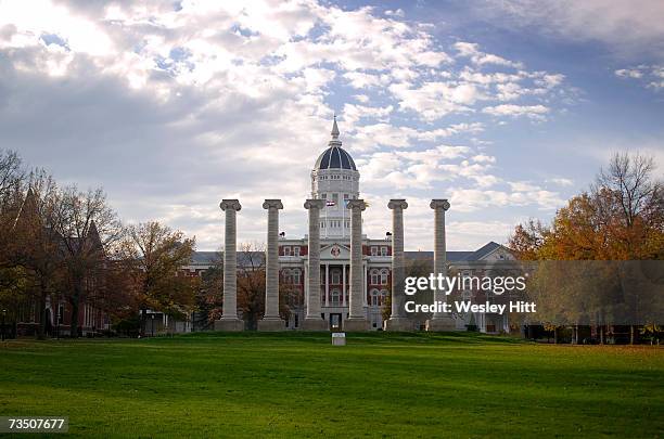 Jesse Hall and the Columns on the campus of the University of Missouri on November 12, 2005 in Columbia, Missouri.