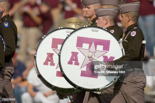 Pregame activity before a Texas A&M Aggie football game on the campus of theTexas A&M University on November 25, 2005 in College Station, Texas.