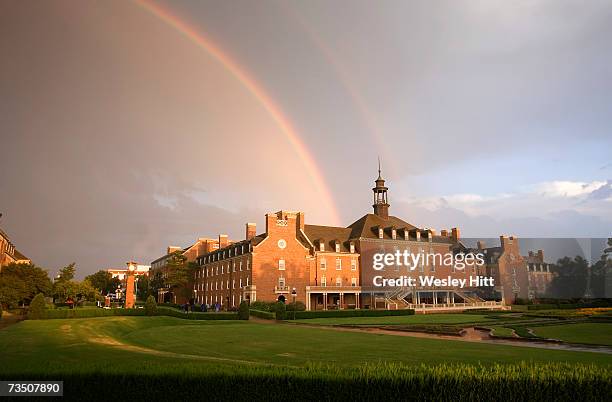 Student Union building on the campus of the Oklahoma State University on October 1, 2005 in Stillwater, Oklahoma.