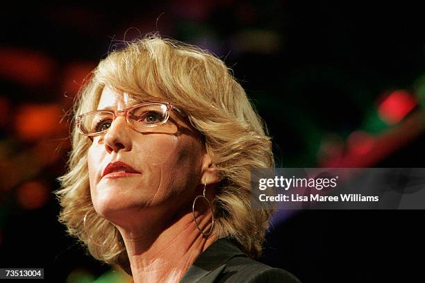 Environmental activist Erin Brockovich attends the Climate Change Coalition dinner in support of candidate Patrice Newell, ahead of the State...