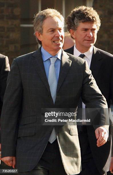 Tony Blair Hosts Cabinet Meeting Photos and Premium High Res Pictures