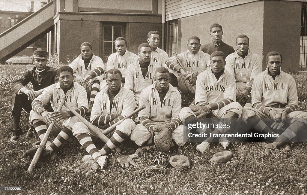 Negro Institute Baseball Team 1905