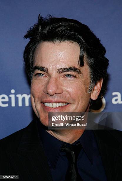 Actor Peter Gallagher attends the Alzheimers Association's 15th Annual "A Night at Sardis" benefit event on March 7, 2007 at The Beverly Hilton in...