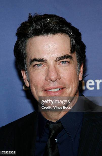 Actor Peter Gallagher attends the Alzheimers Association's 15th Annual "A Night at Sardis" benefit event on March 7, 2007 at The Beverly Hilton in...