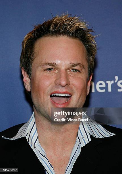 Actor Sam Harris attends the Alzheimers Association's 15th Annual "A Night at Sardis" benefit event on March 7, 2007 at The Beverly Hilton in Beverly...