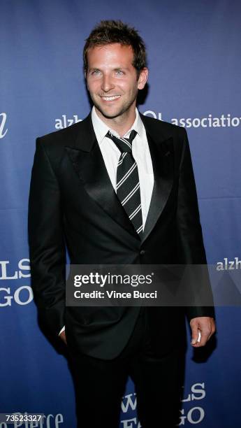 Actor Bradley Cooper attends the Alzheimers Association's 15th Annual "A Night at Sardis" benefit event on March 7, 2007 at The Beverly Hilton in...